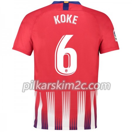 Koszulka Atlético Madryt Koke 6 Główna 2018-2019 - Koszulki Piłkarskie